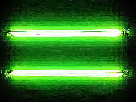 green-neon-lights