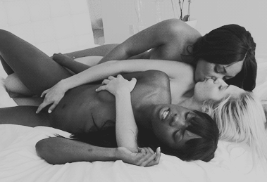 межрасовое лесби пати