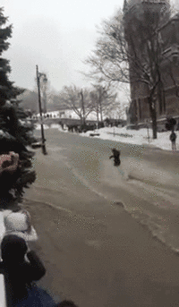 Вот это прокатилась!