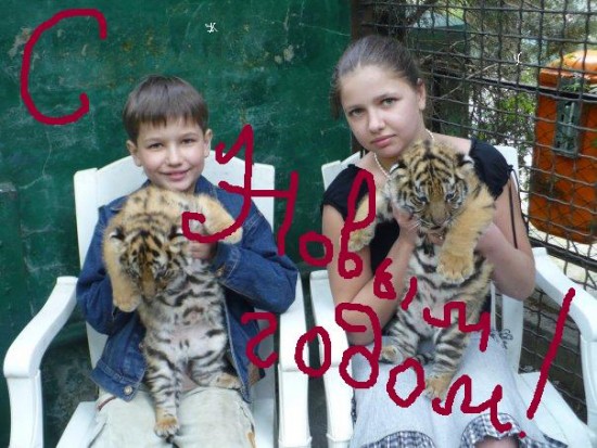 открытка С Новым Годом