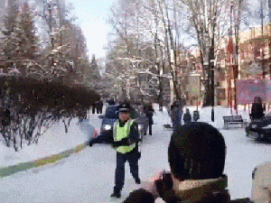 Двойная сплошная и вдобавок пьян