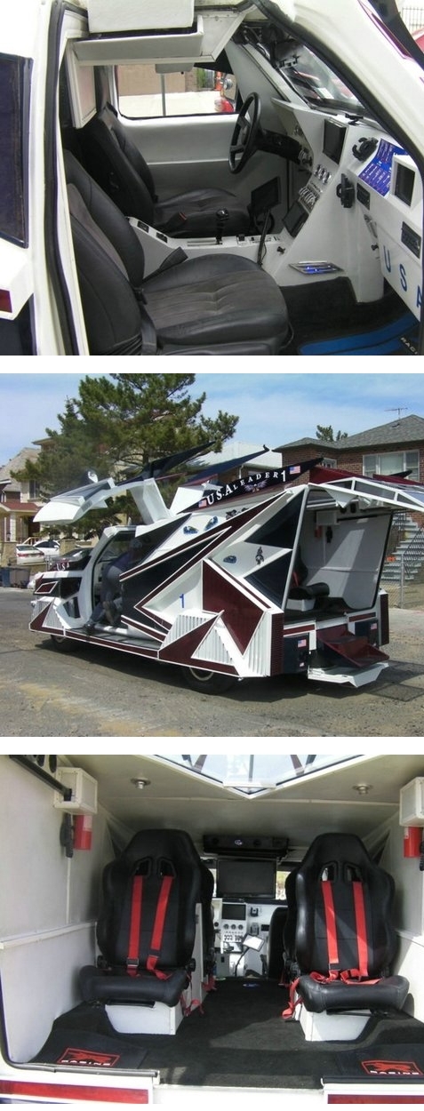 2USA 1 – автомобиль в стиле «Трансформеров»