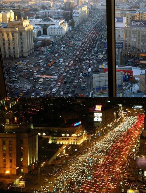Пробки в Москве