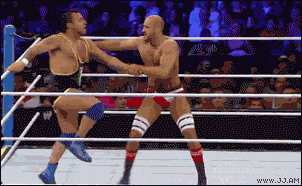 Wrestling-fabulous-power-walk
