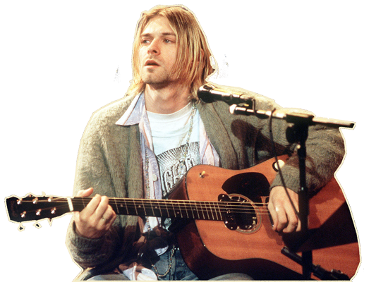 Nirvana - Nevermind - На самой сцене