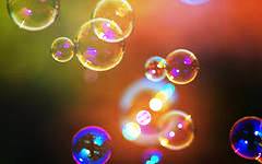 мыльные пузыри