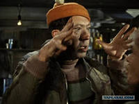 "Поллитра? Вдребезги? Да я тебя..." © Балбес