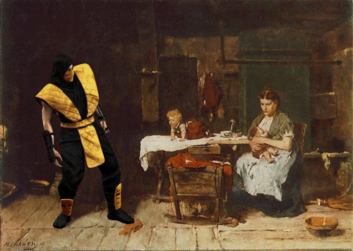 Опять нажрался?