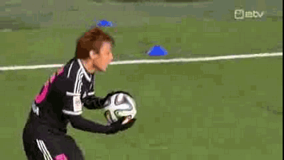 Incredible_ Nomme Kalju_s Hidetoshi Wakui celebrates goal by