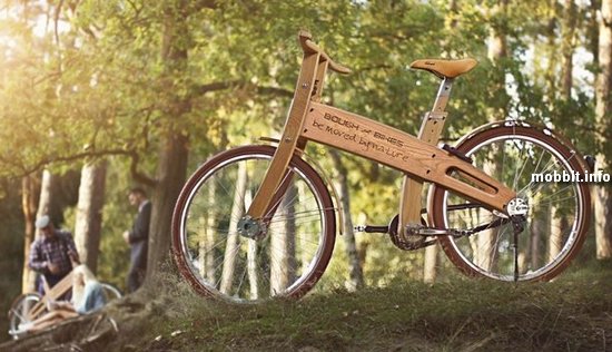 Bough Bike – первый в мире электрический деревянный велосипед