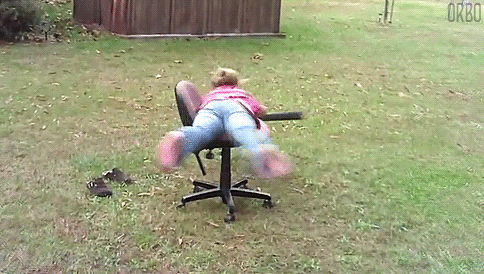 Leaf blower Chair