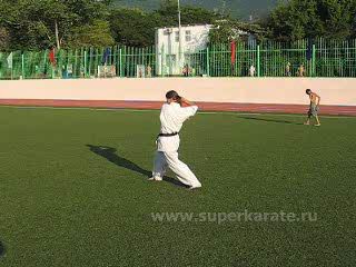 Высшие ката Кекусинкай Kata Bassai Dai