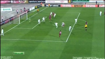 Гол Карадениз 1-0 (Рубин - Партизан) 4.10.2012