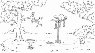 Simon's Cat in 'Nut Again'