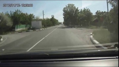 Грузовик протаранил автобус...