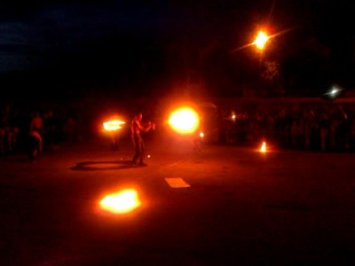 Рязань ВДВ "Спарта" Фестиваль огненых искуств