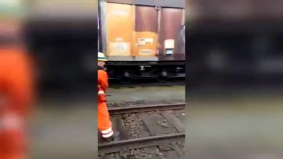 Extreme hitch wagons / Сцепка вагонов по немецки