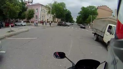 ДТП. Yamaha FZ-1 и ВАЗ-2106