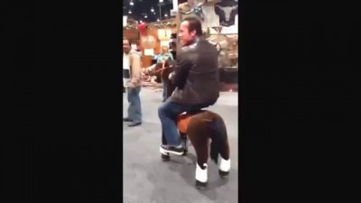 Horsing Around at Cowboy Christmas