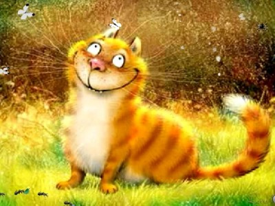 Рижик и бабочки