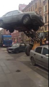 Эвакуация Волги по-питерски