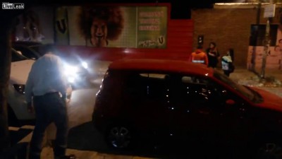 Street Fight In Argentina Ends With Roundhouse Kick KO!