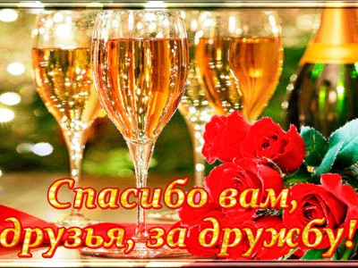 Спасибо вам, друзья!