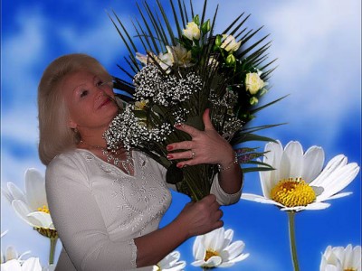 Белые цветы 