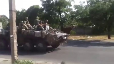 Нацгвардия убегает из Мариуполя. "Валите суки!"