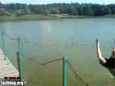 Нырок не удался