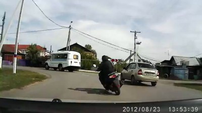 Придурок на мото