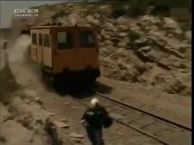 Мужик и вагонетка