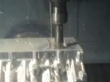 Выточка блок-картера двигателя V8