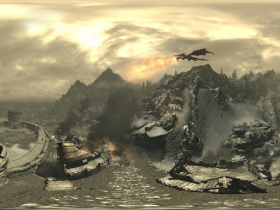 SkyrimPanoram - Helgen