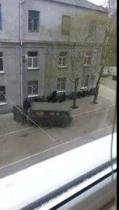 Славянск захват райотдела милиции