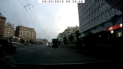 Новосибирск, 03.09.2012, труп на дороге