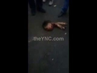 Hurry Everyone, Lets Take a Picture of the Head of the Guy that Blew us up