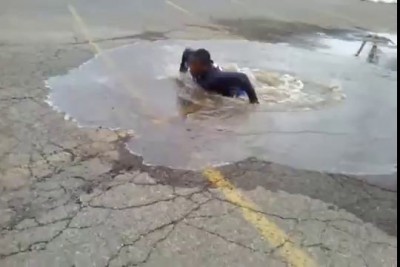 My Friend Almost Drowns at Family Dollar!