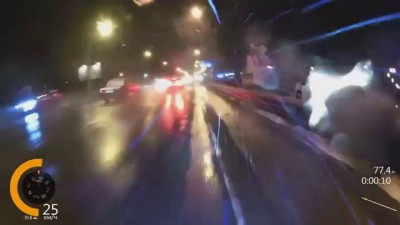 Велосипедист и водитель автобуса