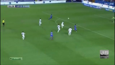 Леванте - Реал Мадрид 2:3.Чемпионат Испании 2013-2014 8-й тур.Голы