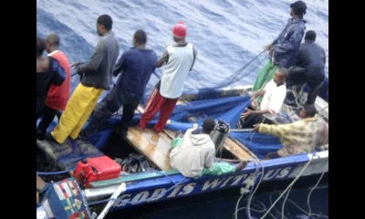 Афрорыбаки и один шаман.