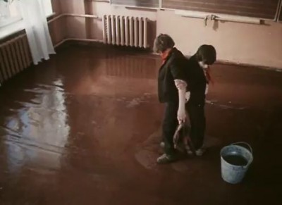 Приключения Петрова и Васечкина. Мытье пола