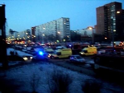 Взрыв в Питере.
