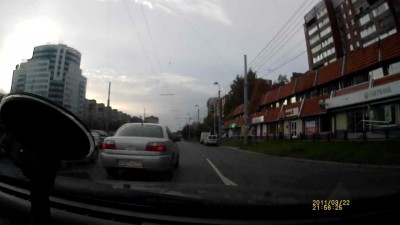 дибилы на дороге