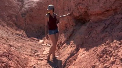 ШОК! Скелет на Марсе. На съемках фильма "Территория Джа"