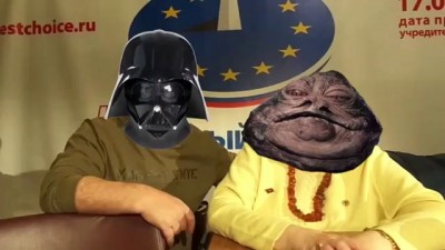 Дарт Вейдер и Джабба Хат о санкциях России