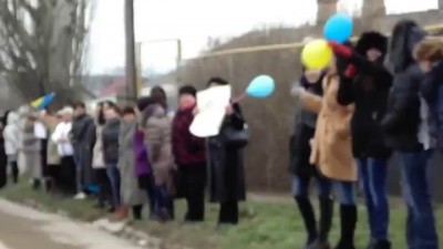 Украина Старый Крым против войны Митинг 08.03.14