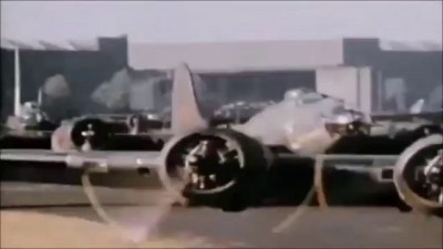 Воздушные бои в цвете