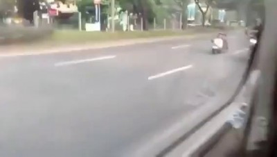 Заниженный мопед