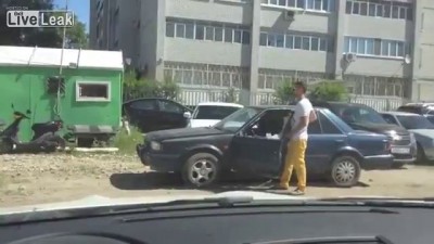 Месть за неправильную парковку